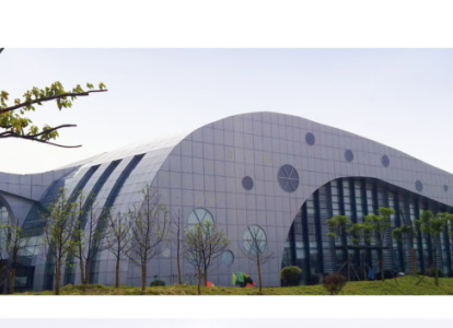 肥城会议中心外景网架工程